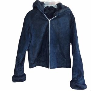 MAXIMA Wilson Leather Insulated Hooded Jacket